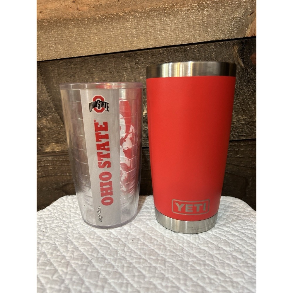 Tervis & Yeti Tumbler Ohio State Buckeyes Brutus 16 Ounce No Lids - Picture 4 of 7